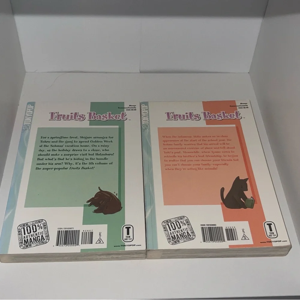 Fruits Basket Manga Set Volumes 1,2,4,5,6,12 - Picture 10 of 13